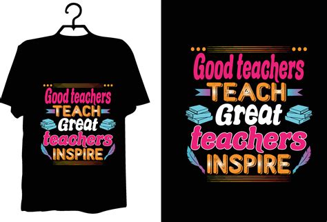 Teacher t shirt design 27012379 Vector Art at Vecteezy