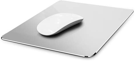 VAYDEER Hard Silver Metal Aluminum Mouse Pad Mat Smooth Magic Ultra ...