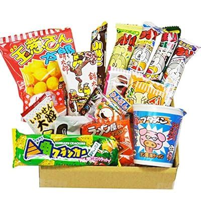 Buy Japanese Dagashi 18 pcs assortment & Cup Noodles ramen BUTAMEN set ...