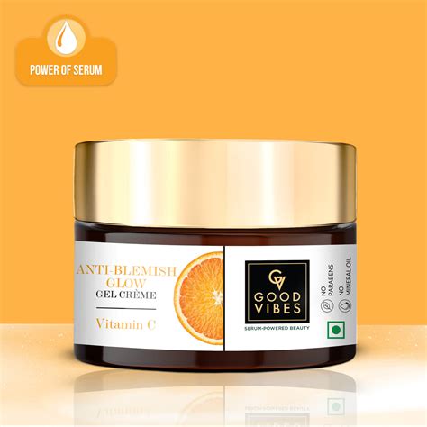 Buy Good Vibes Vitamin C Glow Gel Creme (50 gm) – goodvibesonly.in