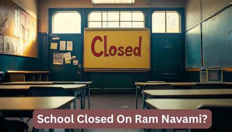 Ram Navami 2026 school holiday: Will schools remain closed on March 26 ...