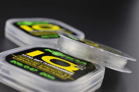Korda IQ2 Extra Soft Fluorocarbon Hooklink 0,47mm 20lb | Fluorocarbon ...