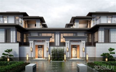 集百家所长的新中式别墅，60万就能在家建造 - 轩鼎房屋图纸