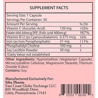 Ferrosom Premium Liposomal Iron Supplement with Vitamin C for India | Ubuy