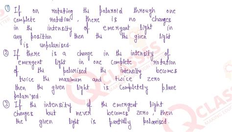 Class12 ISC Physics Chapter Polarisation of Light
