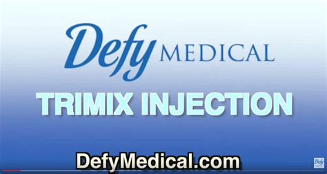Image result for Trimix Injection Demonstration