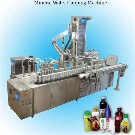 Bottle Capping Machine - Mineral Water Bottle Capping Machine ...