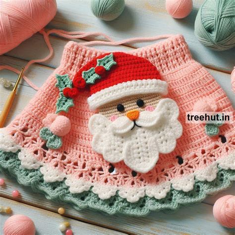 Christmas Crochet Skirt Ideas