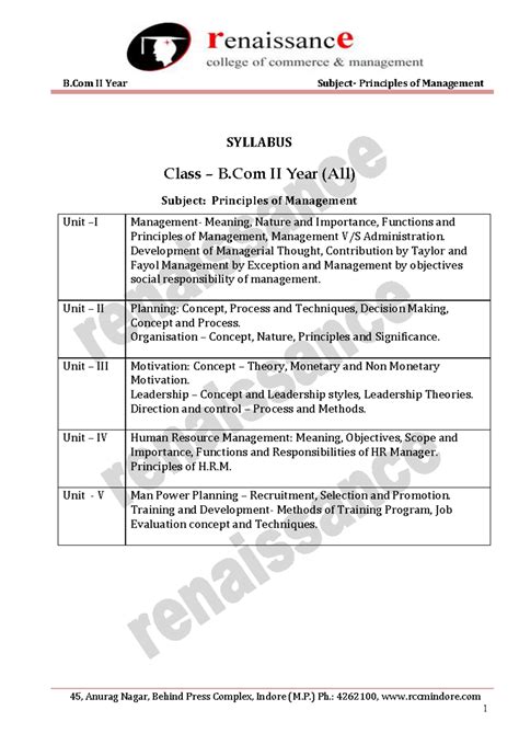 Principles of Management 2 - 45, Anurag Nagar, Behind Press Complex ...