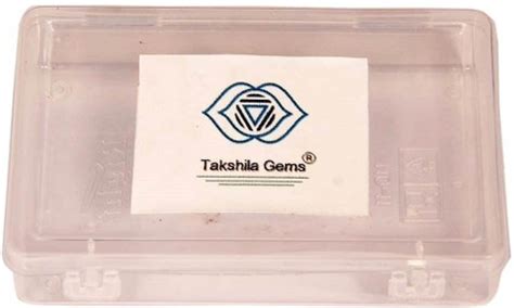 Takshila Gems Natural Blue Sapphire Stone / Neelam Stone 8.25 Ratti / 7 ...