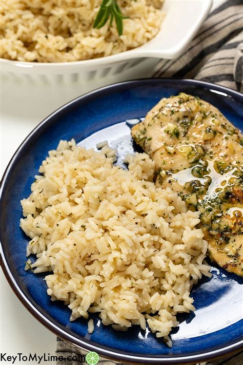 BEST Seasoned Rice Recipe {How To Season Rice VIDEO} - Key To My Lime