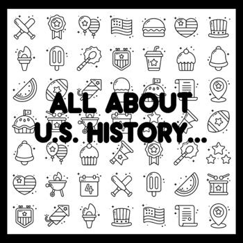 ALL ABOUT U.S. HISTORY... 3 by 3 feet Collaborative Art, Fourth Of July ...