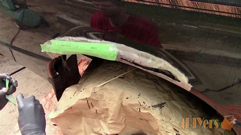 Using Fiberglass for Rust Repair 的图像结果