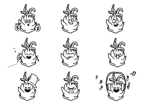 20+ Dragon Fruit Coloring Pages - Free Printable PDF & Online Coloring