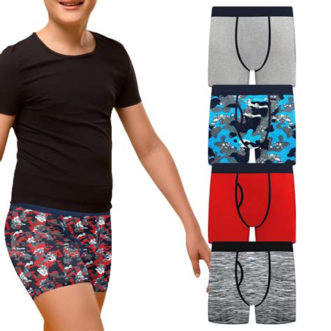 Buy Pepperika Boys Boxer Cotton Briefs Underwear Combo Trunks Innerwear ...