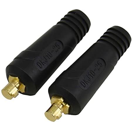 Welding Cable Joint Quick Connectors (Size : 10-25, 2 Pieces of Male ...