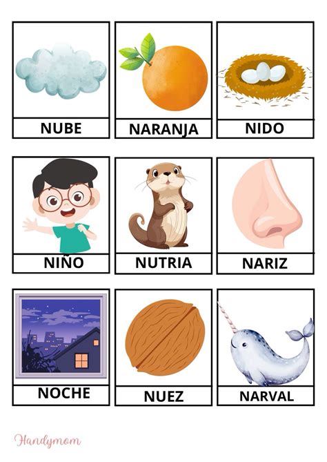 Letra N | Palabras con n, Letra n, Letra n actividades