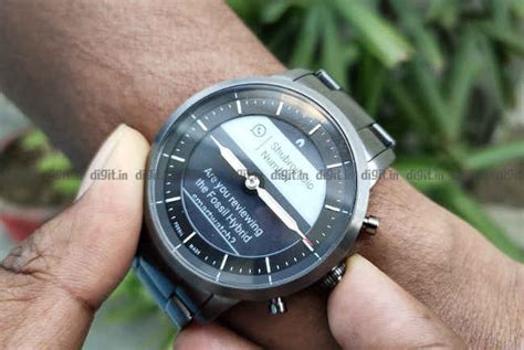 Fossil HR Collider Hybrid: Better for formals than for fitness | Digit