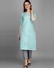 Buy Blue Kurtas for Women by Mahotsav Online | Ajio.com