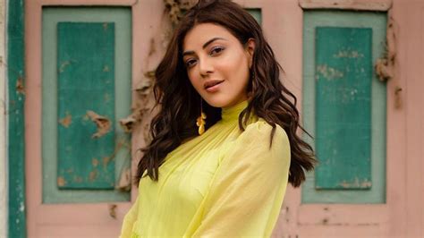 Kajal Aggarwal’s neon green maxi dress will instantly spruce up your ...