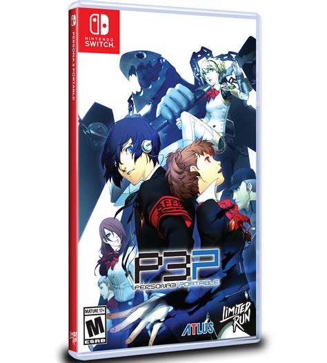 Switch Limited Run #213: Persona 3 Portable – Limited Run Games