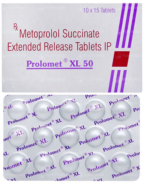 Prolomet Xl 50 Tablet: Uses, Side Effects, Price & Substitutes