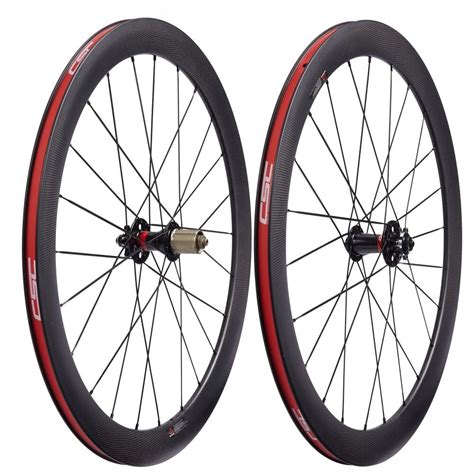 [eu direct] csc 700c carbon bicycle wheelset disc brake 6 bolt center ...