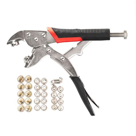 Calissa Offshore Tackle Heavy Duty Snap Fastener Pliers Tool Kit for ...