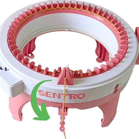 How to Thread A Sentro Knitting Machine 的图像结果