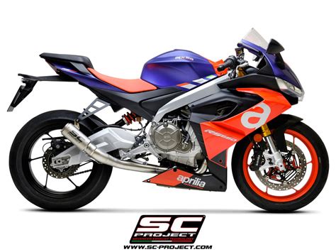 SC Project CR-T Full Exhaust System Race For Aprilia RS 660 (2020-22 ...