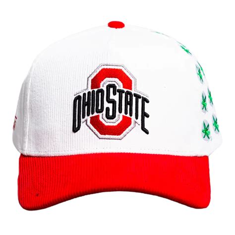 Ohio State Woodn Grail Two-Tone Helmet Sticker Snapback - Shop OSU Buckeyes