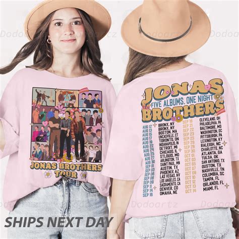 Jonas Brothers Shirt Jonas Brothers Tour Shirt Jonas Retro - Etsy