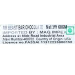 Buy Mr Beast Feastables Crunch Milk Chocolate Bar With Puffed Rice ...