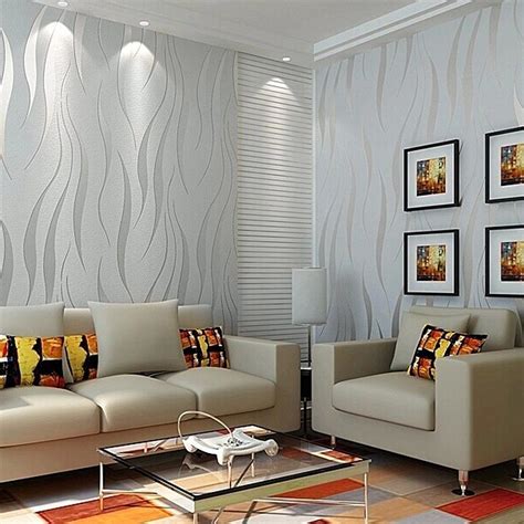 types of wallpaper for living room