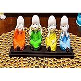 Buy RJKART Polyresin Little Baby Monk Buddha Idol Figurine Handmade ...