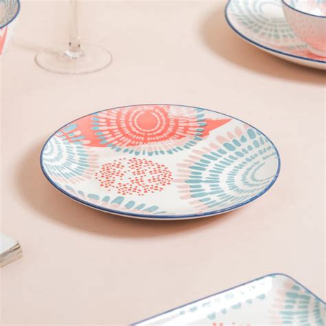 Pastel 22 Piece Dinner Set For 6 Online - Premium Dinner Set | Nestasia