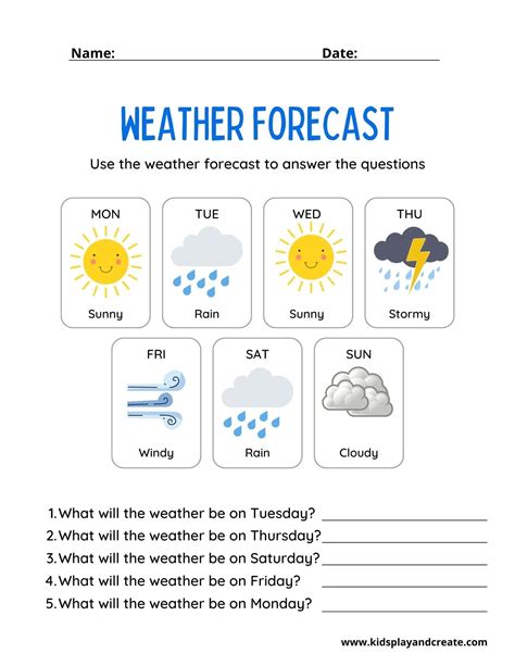 Wild Weather Facts for Kids - Kids Play and Create