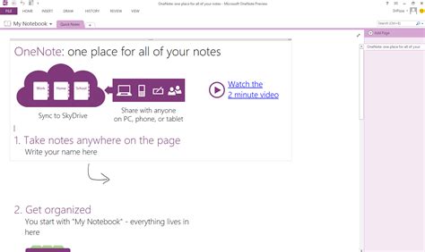 Image result for OneNote 2013 Demo Video