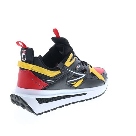 Buy Fila Sandenal 1RM01646-606 Mens Black Leather Lifestyle Sneakers ...