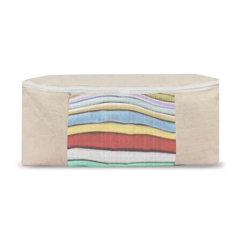 HOLLO Cotton Saree Bags Saree Storage Bags With Zip Cover Lehenga ...