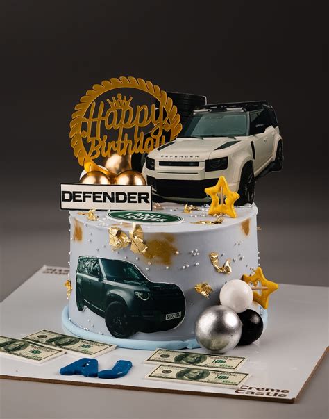 Range Rover Fan Cake – Creme Castle