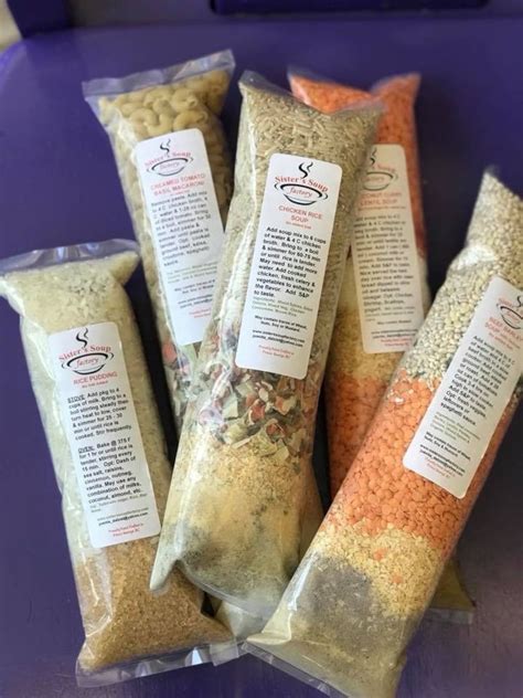 Dried Soup in a Bag Dried Soup Mix Hearty Soup Heart | Etsy Canada