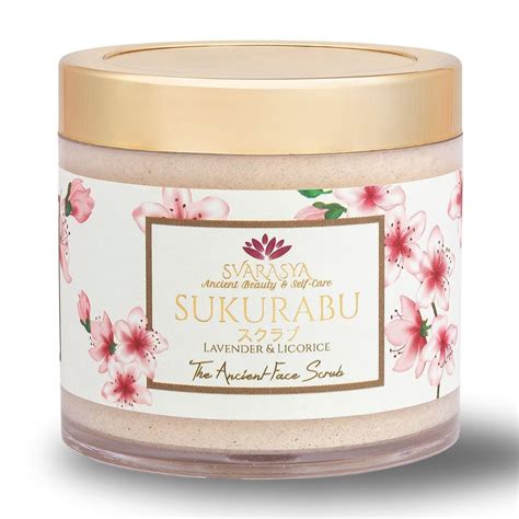 Buy Svarasya Sukurabu - The Ancient Japanese Face Scrub for a glowing ...