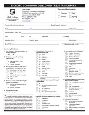Fillable Online ecd clark Download - Clark College - ecd clark Fax ...