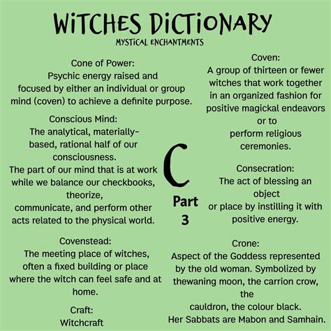 Witch's Dictionary: A Guide to Pagan Witchcraft