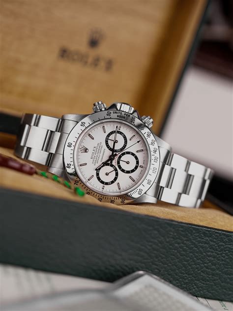 *Unpolished* R-Serial 1988 Rolex Zenith Daytona (Ref. 16520) Mk. I “Fl