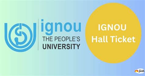 IGNOU Hall Ticket 2023: Date, Direct Link to Download TEE December ...