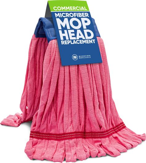 Amazon.com: AGS Commercial Microfiber Mop Head Replacements ...