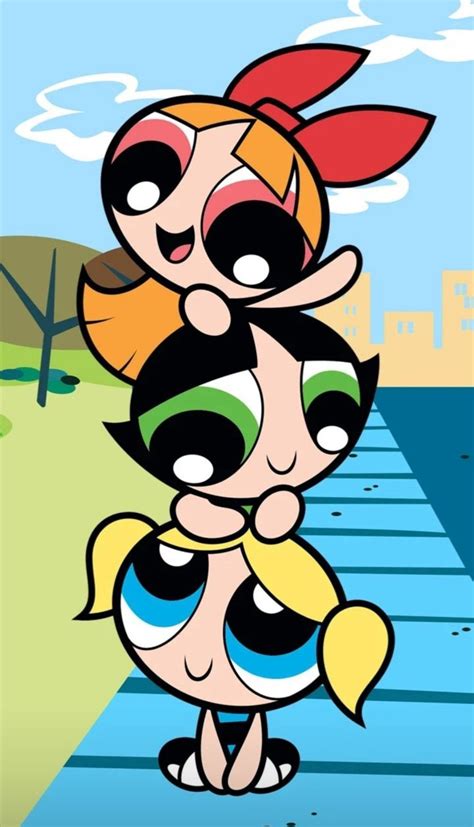 The Powerpuff Girls Las Chicas Super Poderosas Bombón Burbuja Bellota 🌈 ...