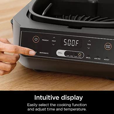 Ninja Foodi 6-in-1 Indoor Grill & Air Fryer Plus Broil, Bake, Roast ...